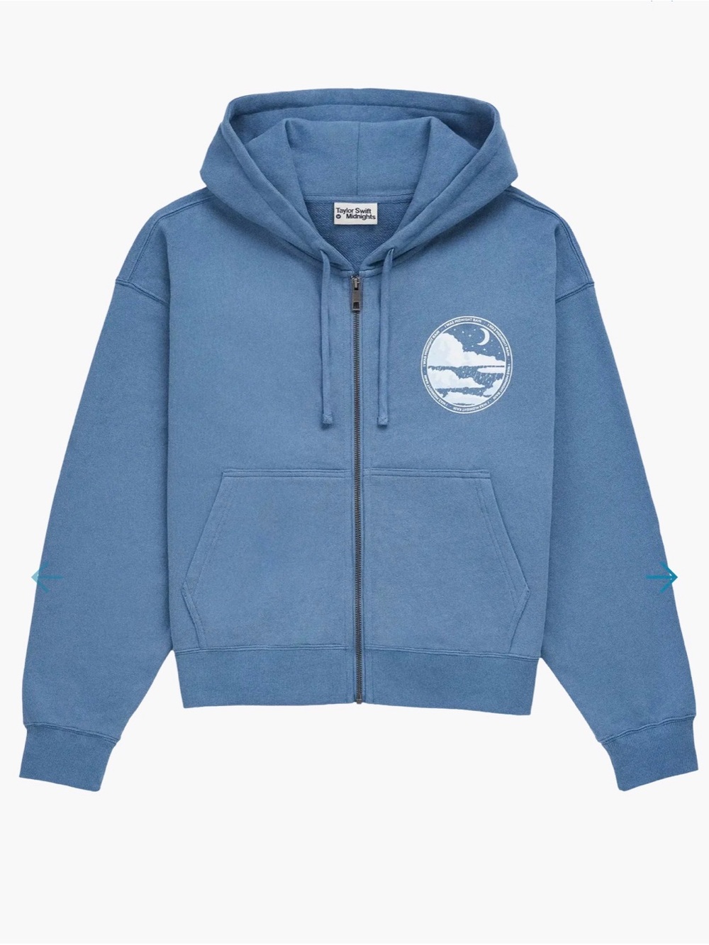 TAYLOR SWIFT | MIDNIGHTS Zip-up Hoodie